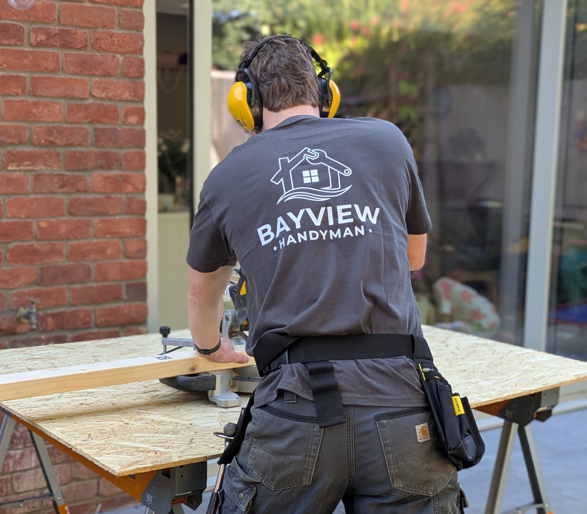 Andy from Bayview Handyman at work